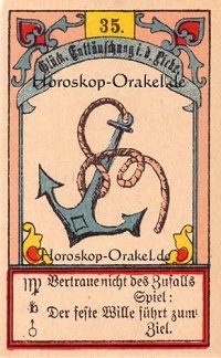 Der Anker im Schütze Monatshoroskop an diesem Tag