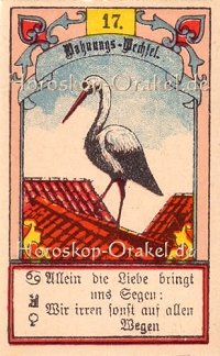 Der Storch im Schütze Monatshoroskop an diesem Tag