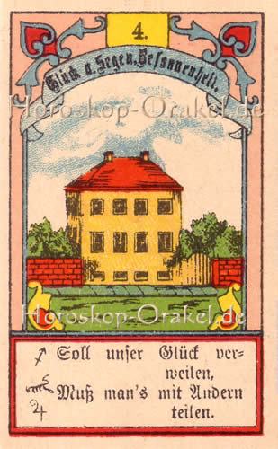 Das Haus, Singlehoroskop Schütze