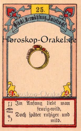 Der Ring im Schütze Tageshoroskop heute