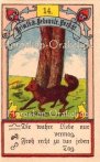 Der Fuchs, Horoskop mit Lenormand