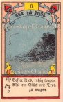 Die Wolken, Horoskop mit Lenormand