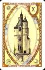 Der Turm, Horoskop mit Lenormand